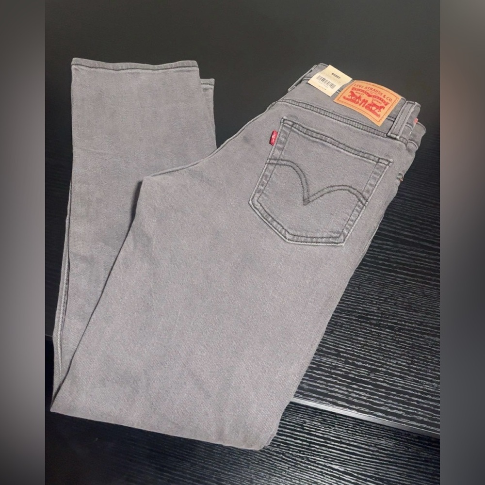 Levi's Light Gray Skinny Jeans